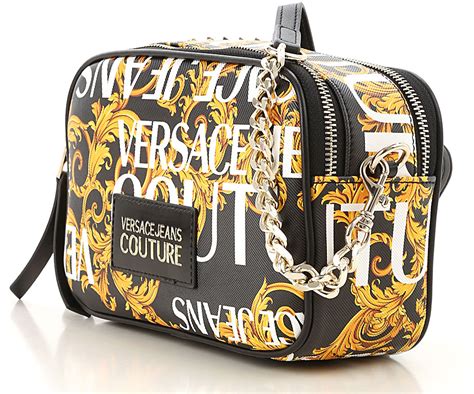 borse versace jeans 2014|Versace Jeans Couture Borse Logo Leather Shoulder Bag on .